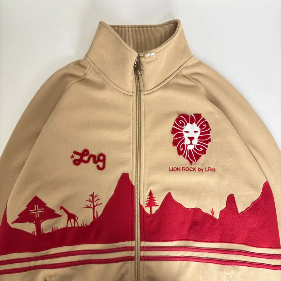 00s LRG 'Lion Rock' Safari 트랙 자켓