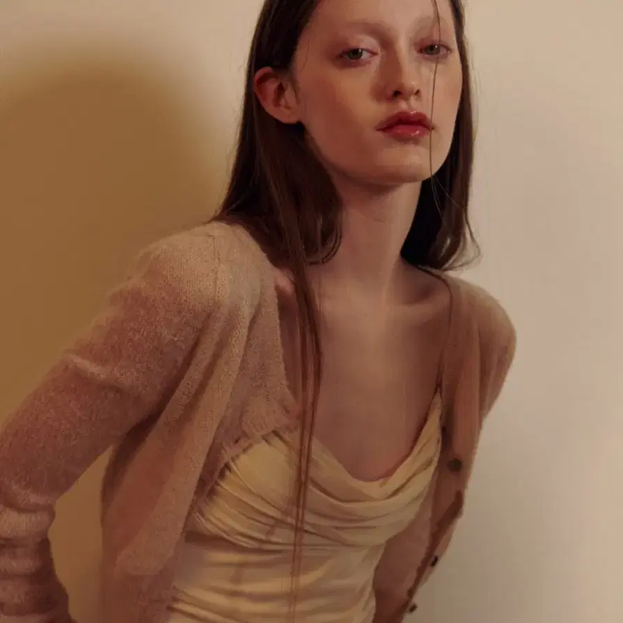 페인오어플레져 FAYE Cardigan beige