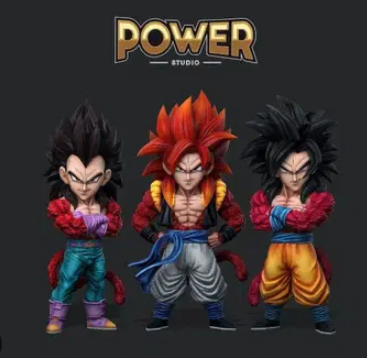 power 초4 베지터 손오공 오지터 드래곤볼 레진월콜