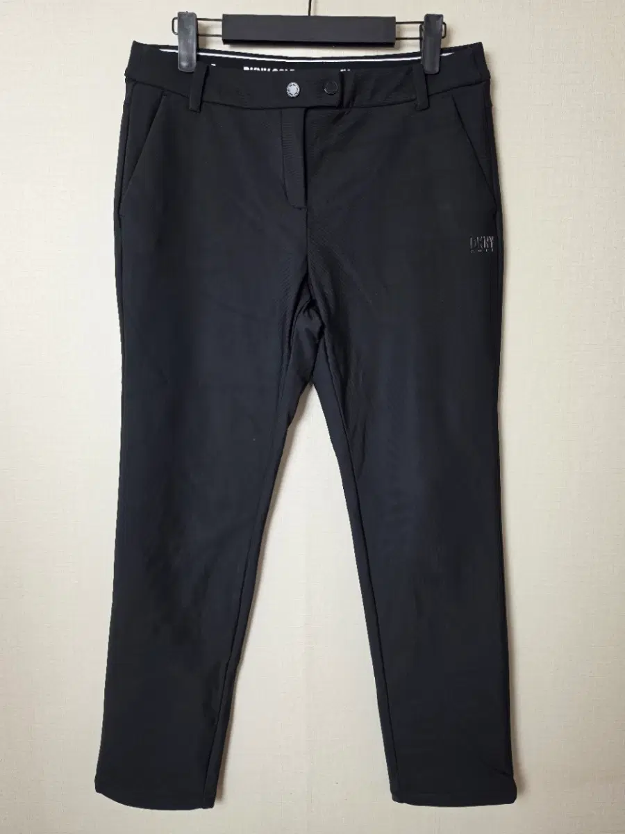 (28) DKNY 골프 블랙기모 여성 바지