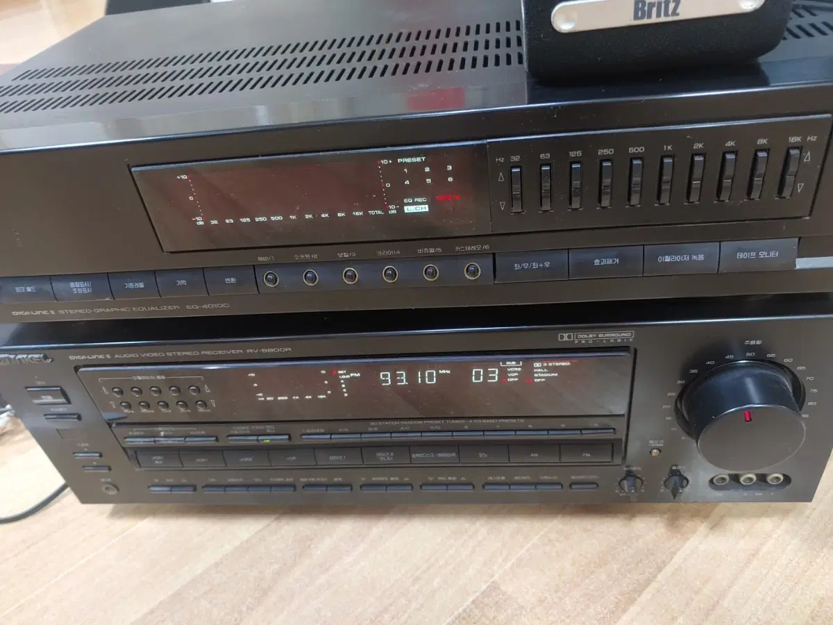 인켈 스테레오 그래픽 이퀄라이저 EQ-4310G  오디오 비디오 스테레오 리시버 RV-S8