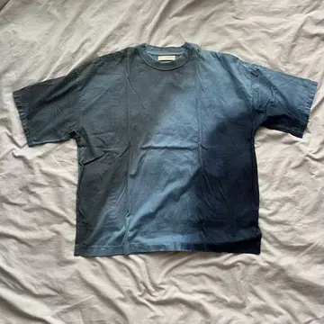 yoke Spray Printed T-Shirt navy 사이즈 3