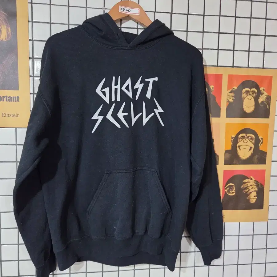 GHOST SCELLEZ 후드티 블랙 0921