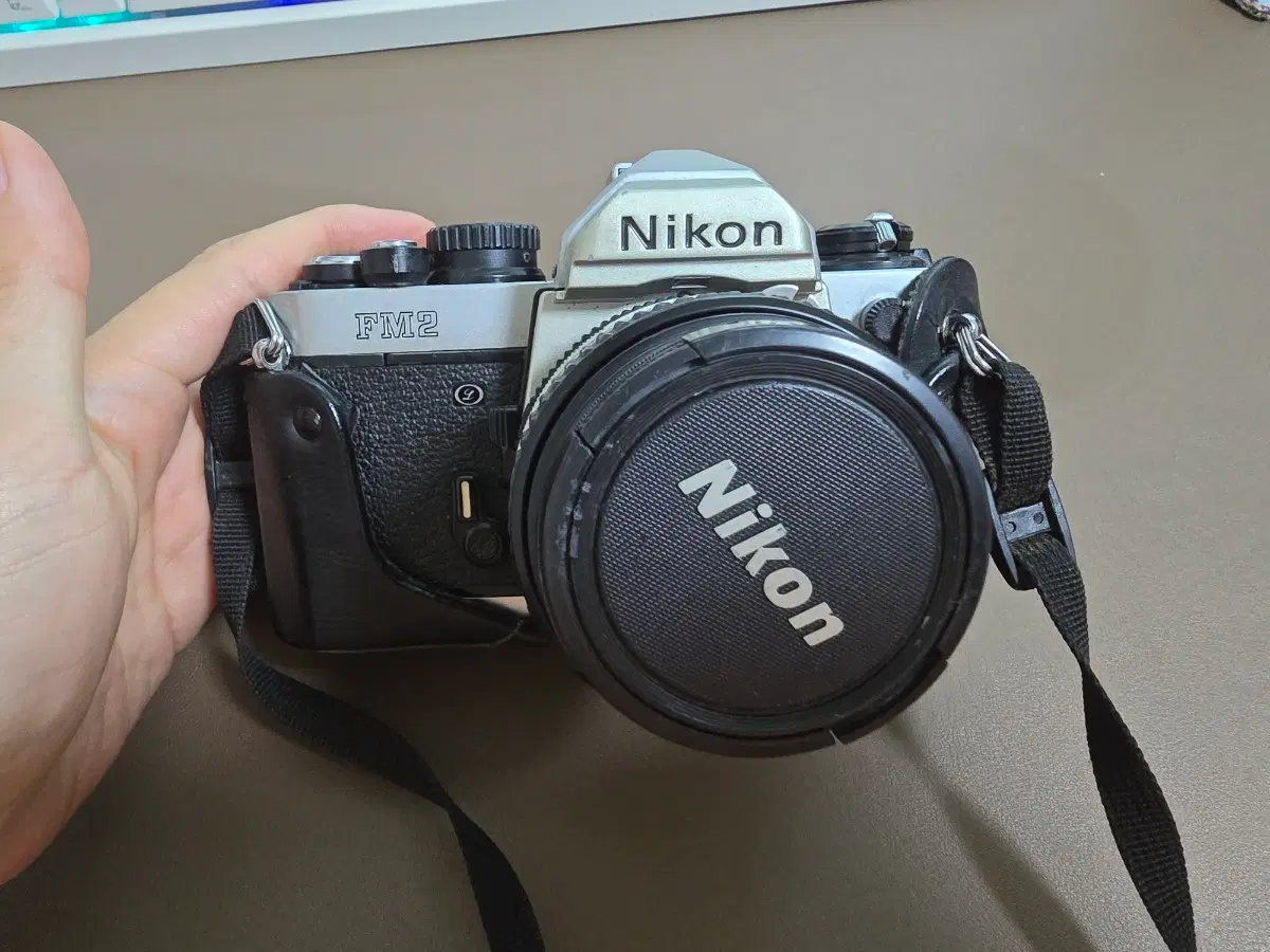 니콘 New FM2 실버, 50mm F1.4렌즈, uv필터