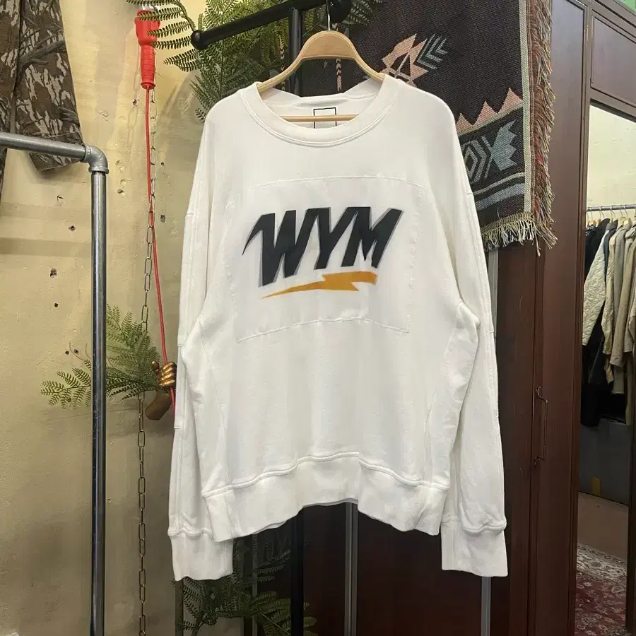 우영미 WYM 프린팅 맨투맨 #csz0487