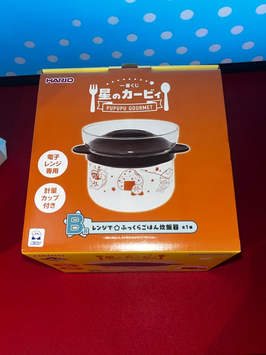 커비 이치방 쿠지 B상 밥솥