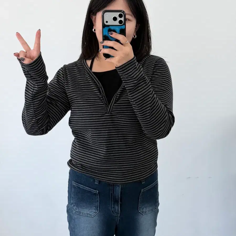 오브 레이어드 티셔츠 (2size)