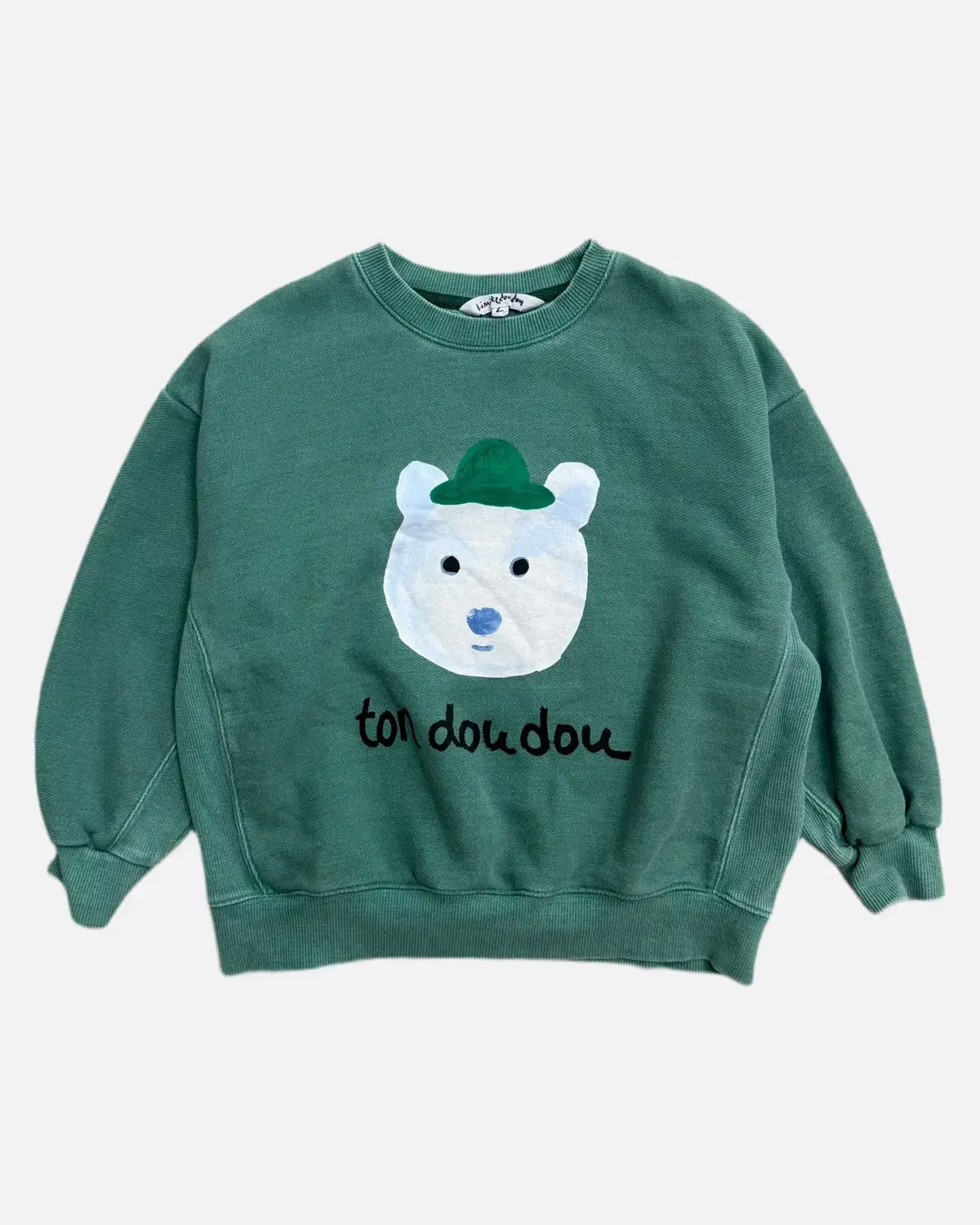 리미떼두두 그린 맨투맨 L