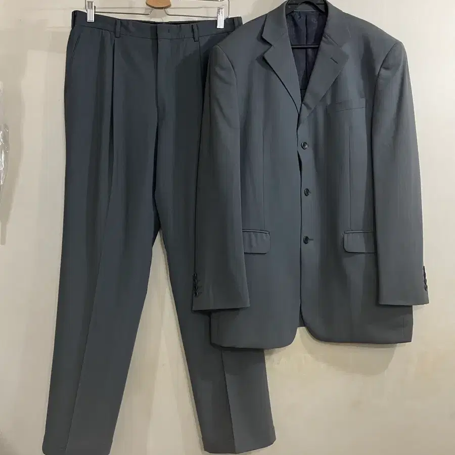 입생로랑 YSL 블레이져 세트 수트 정장 셋업 그레이