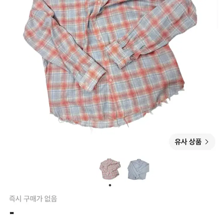 논노드셔츠 플랙서블 스트링체크 재패니즈 그런지 1사이즈