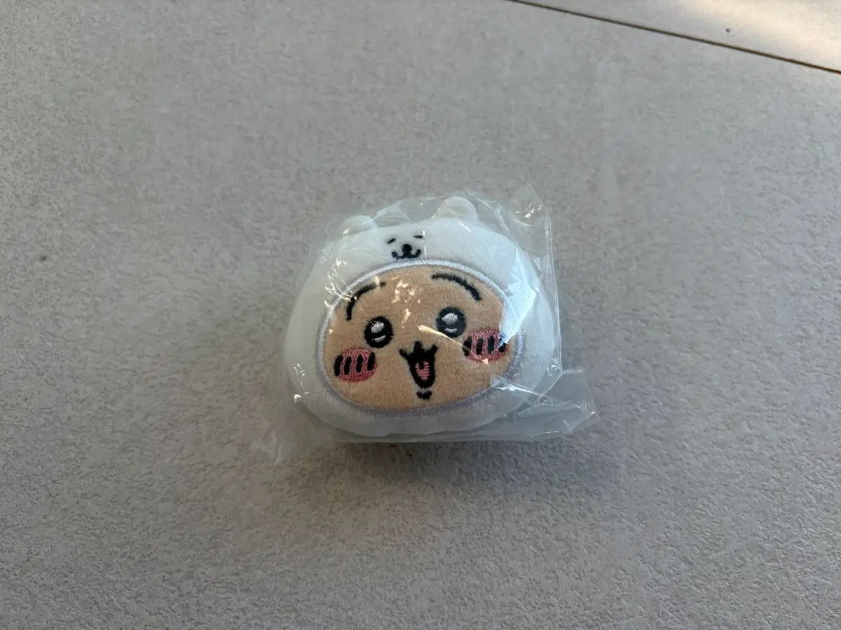 나가노마켓 치이카와 농담곰 얼굴 방울 키링