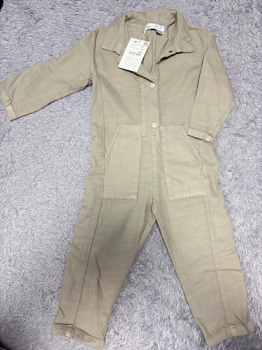 (새상품) 자라 키즈 점프수트 3-4Y 104cm