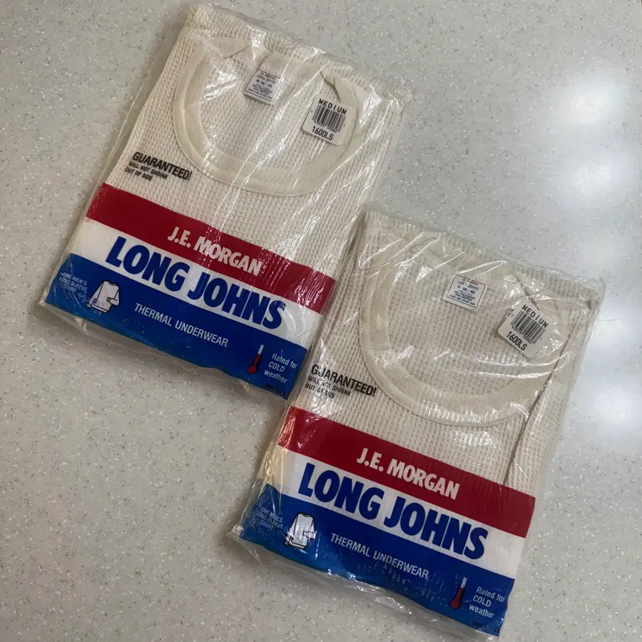 J.E. MORGAN LONG JOHNS USA 써멀 롱슬리브 M