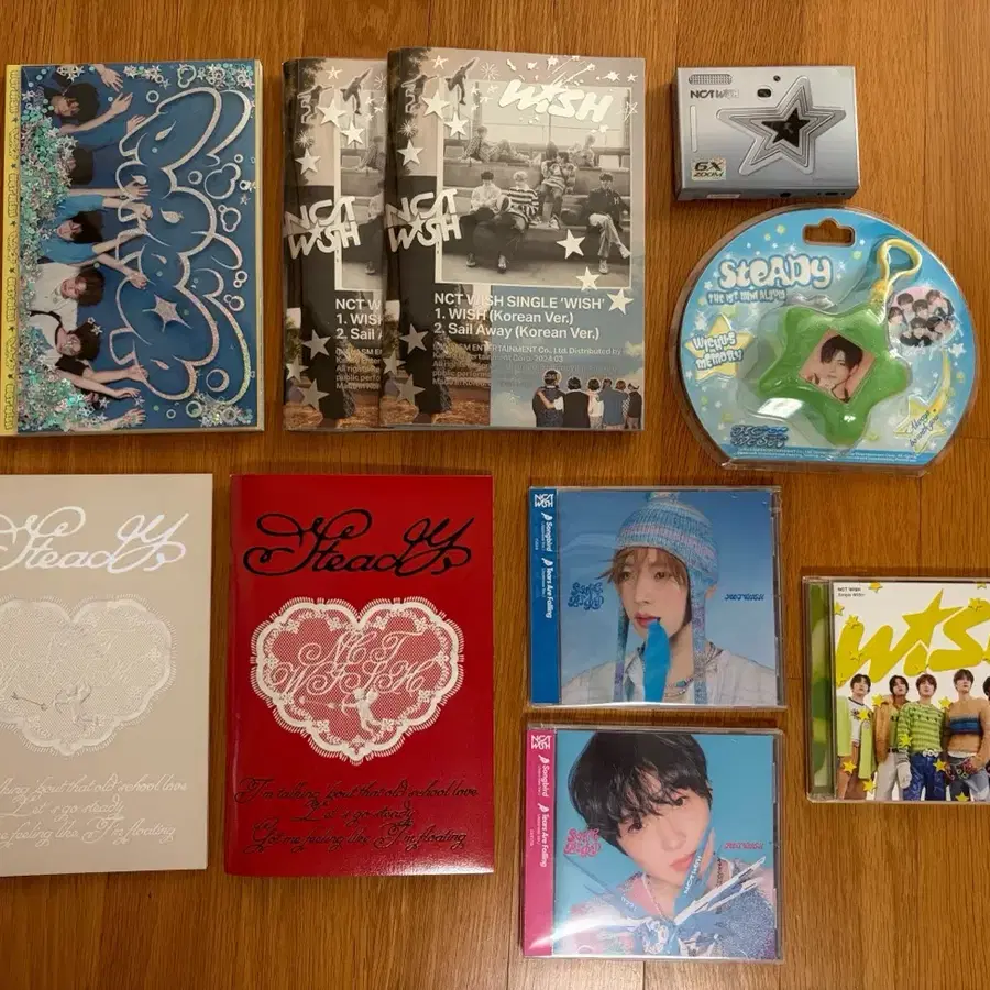 NCT WISH 앨범 포토북 CD /키링 /앨범 일괄 세트