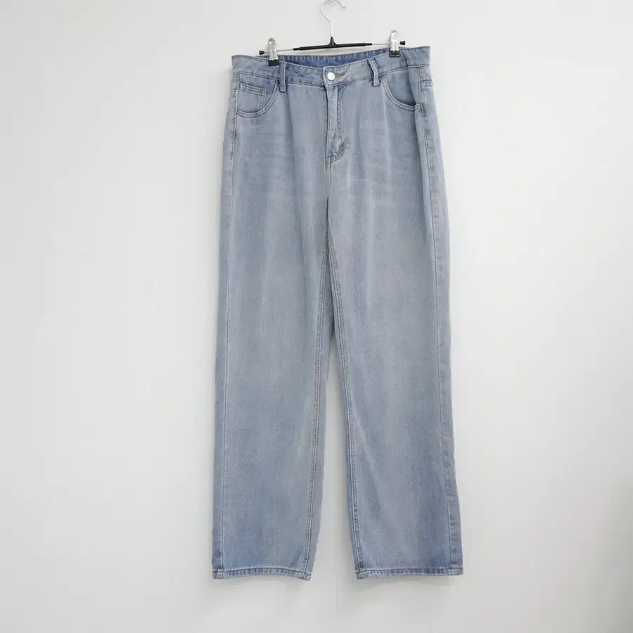 중청 와이드 데님 팬츠