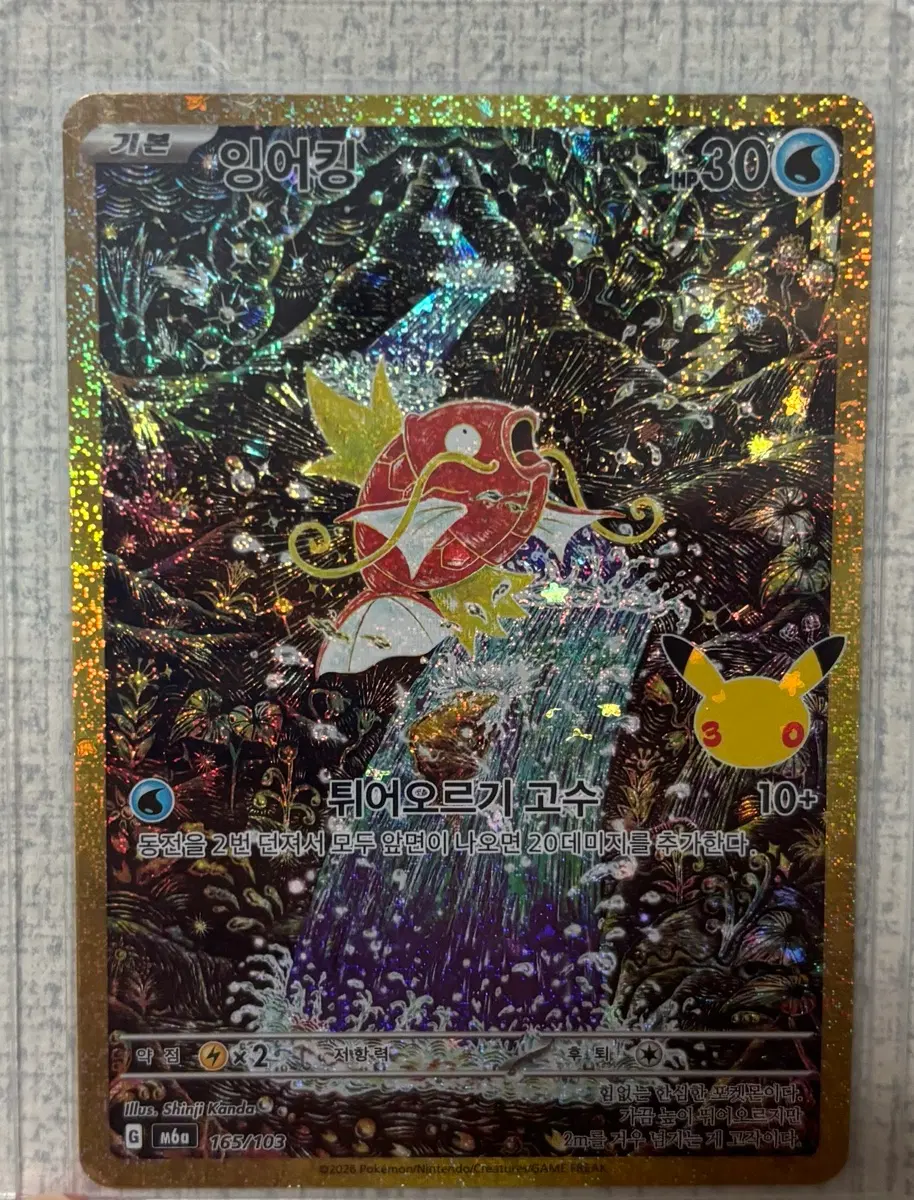 포켓몬 30주년 잉어킹