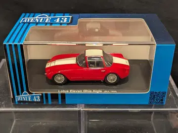 AUTOCULT 1/43 Avenue43 로터스 기어 Aigle Eleven IX 1957 레드/화이트