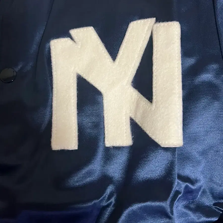 이벳필드 ny 이글스 새틴 코치자켓
