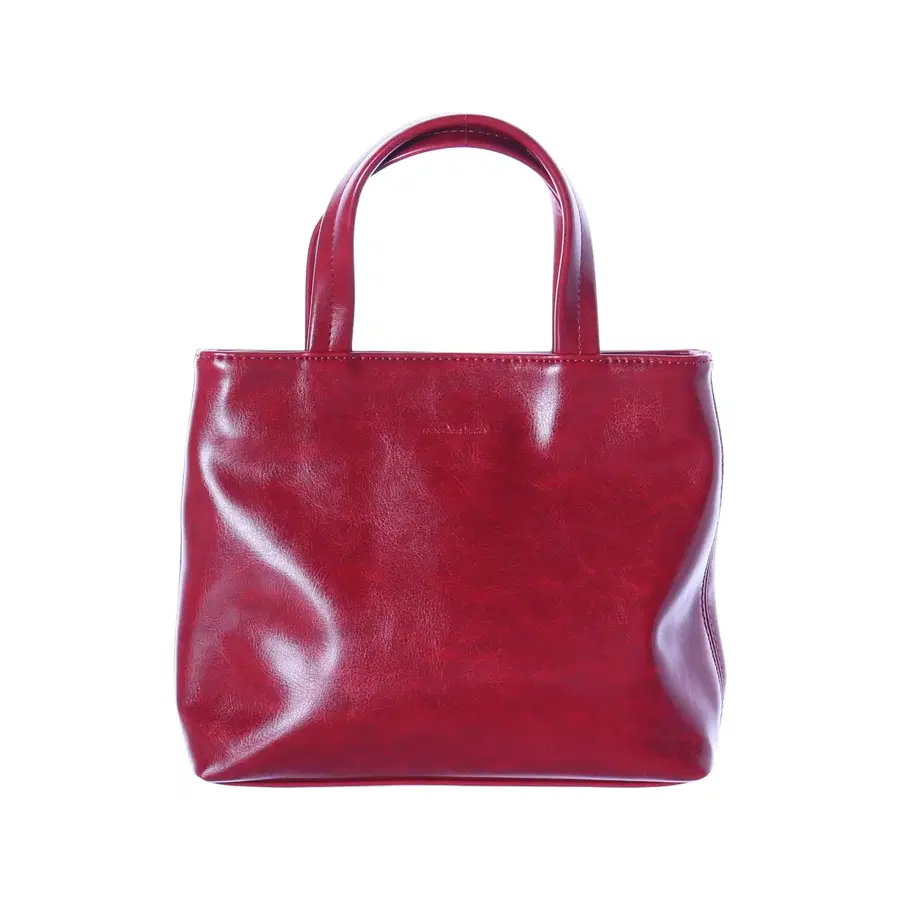 썸웨어버터 toast bag 토스트백 글로시 미니 토트백 레드