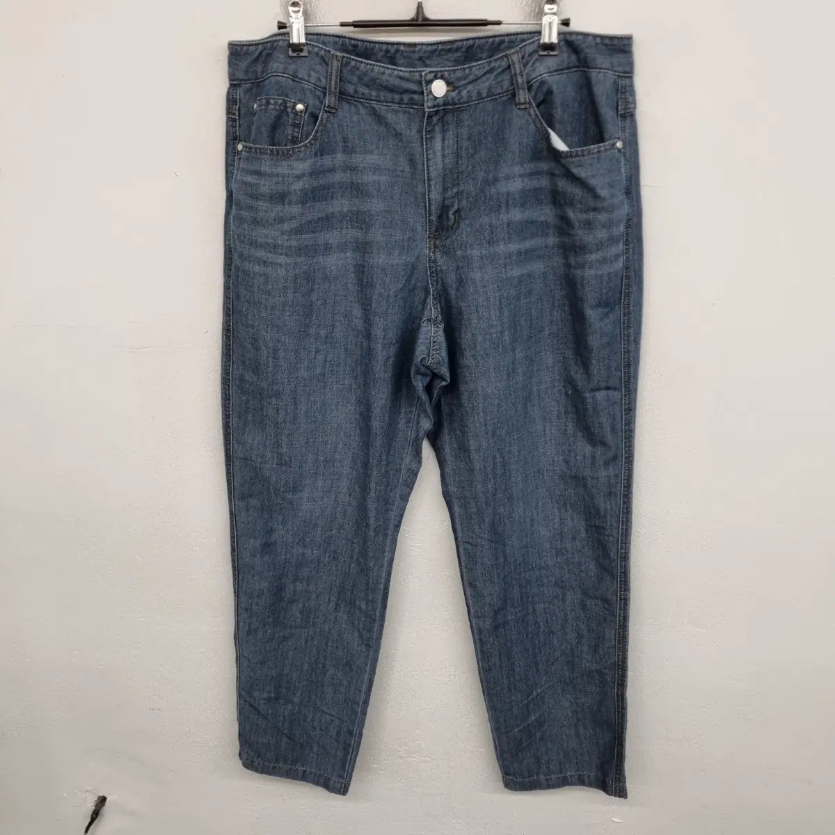 [34 inch] 루이까스텔 골프 워싱 데님 팬츠 청바지