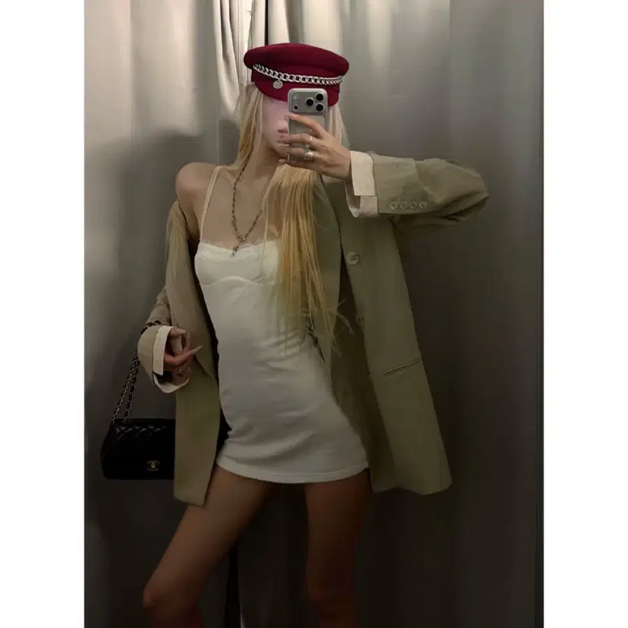 RASE LE SOL 원피스 레이스 슬립 드레스 슬림핏 바디콘 미니 스커트