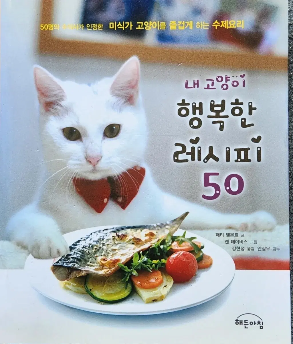 서적 내 고양이 행복한 레시피 50
