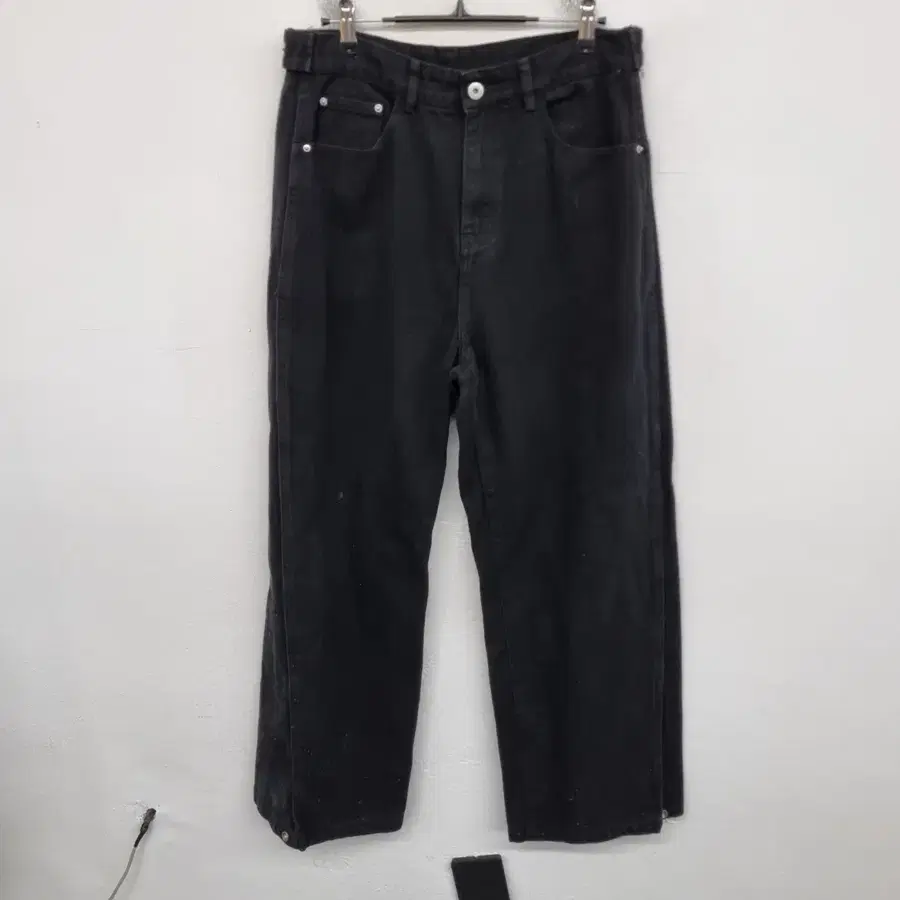 [30 inch] 워싱 와이드 데님 팬츠 청바지