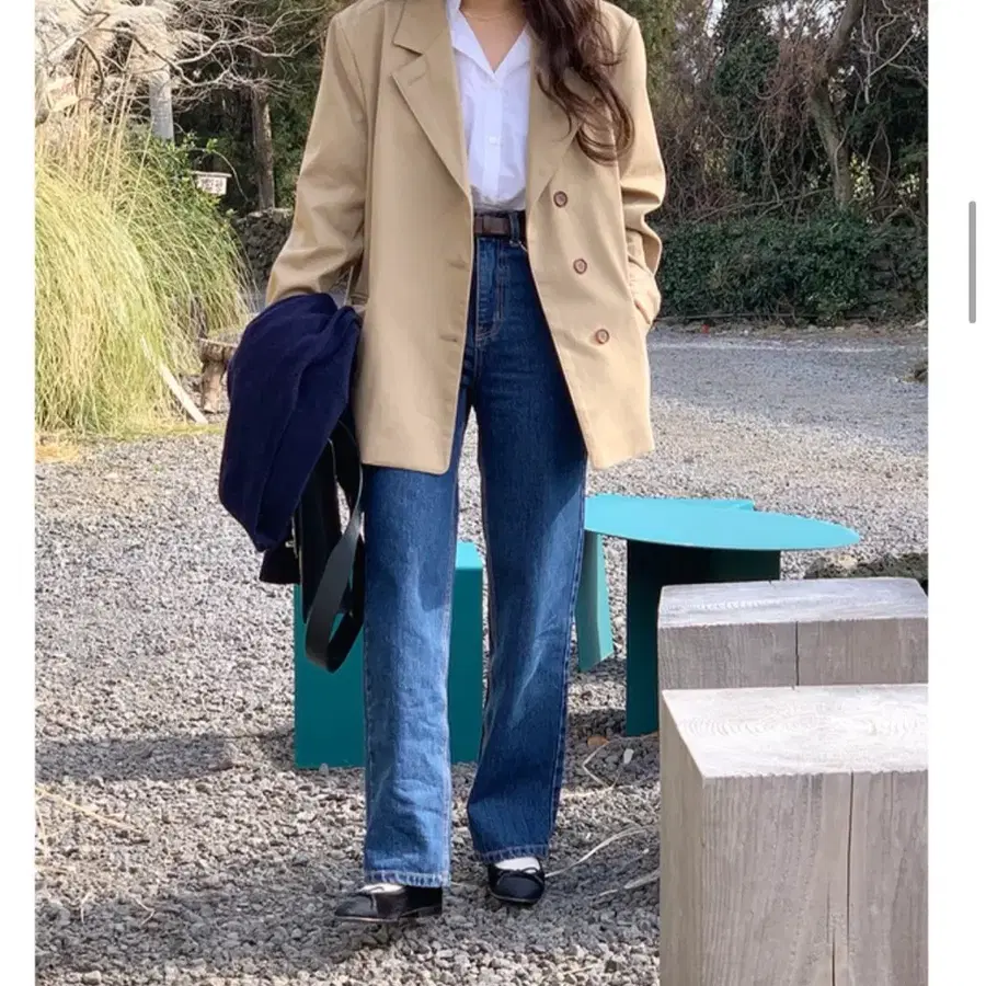언더비 콘데님 calm 청바지