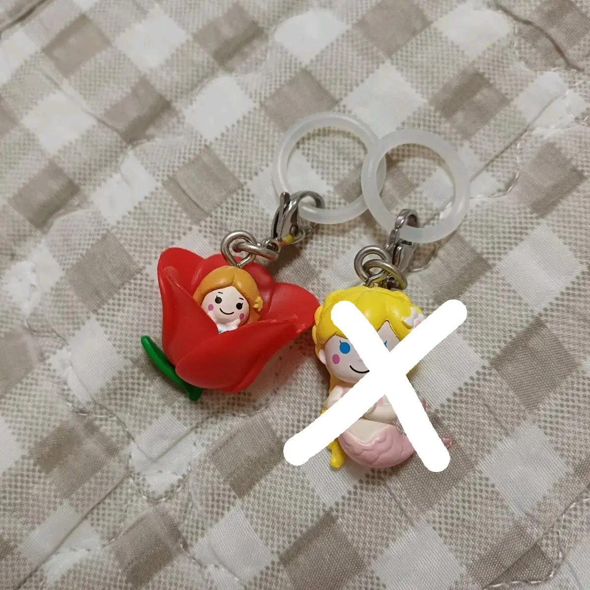 반다이 동화 메지루시 가챠 엄지공주 인어공주