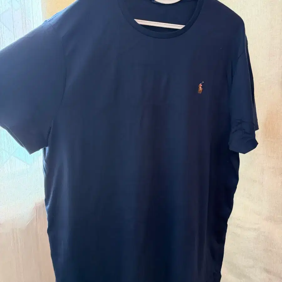 폴로 랄프로렌 커스텀 슬림핏 네이비 반팔 티셔츠 XXL