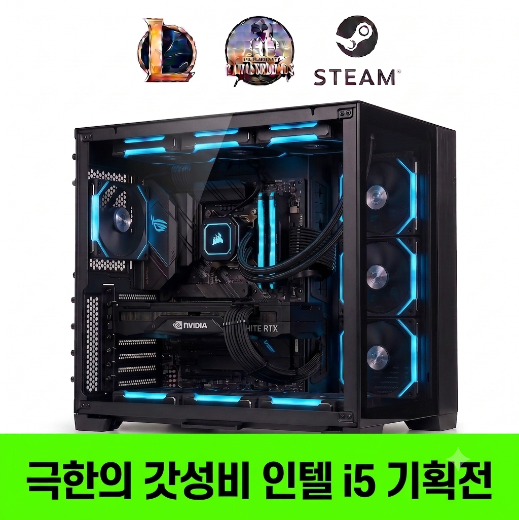 특가PC 인텔 i5 기획전 GTX1060~RTX2060 게임용컴퓨터