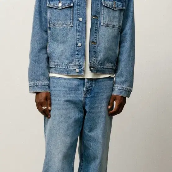 스투시 빅올진 (Stussy Big OL Jean) 인디고 스톤 워시 30 새상품