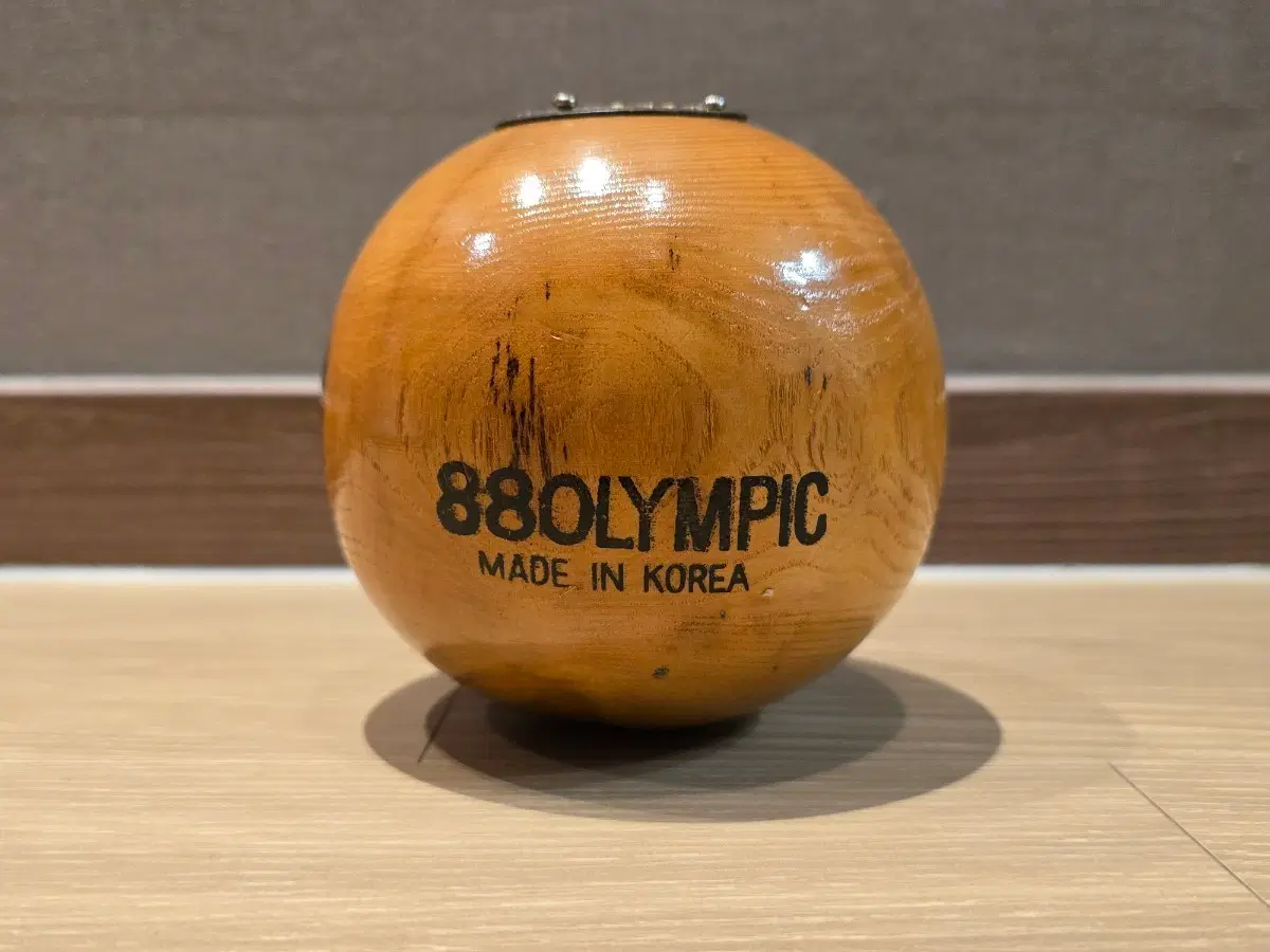 88올림픽 서울올림픽 원목 홈런 저금통