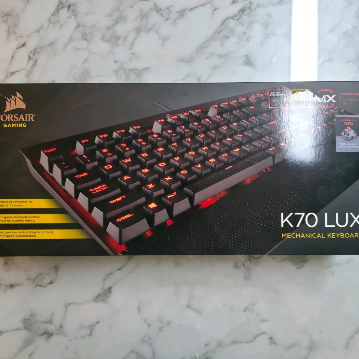 커세어 K70 LUX 기계식 키보드