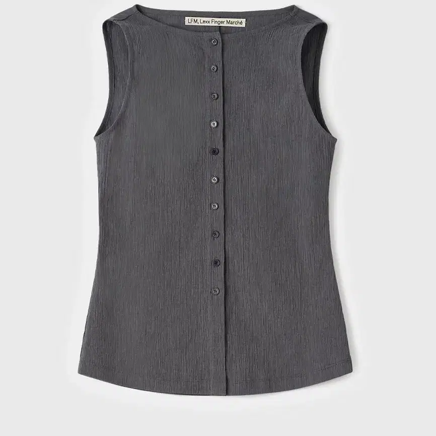 LFM Accord Button Sleeveless / Gray