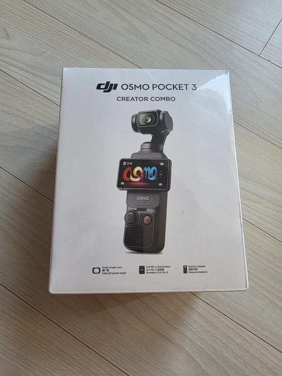 DJI 오즈모 포켓 3 크리에이터 콤보 새상품(미개봉)팝니다.