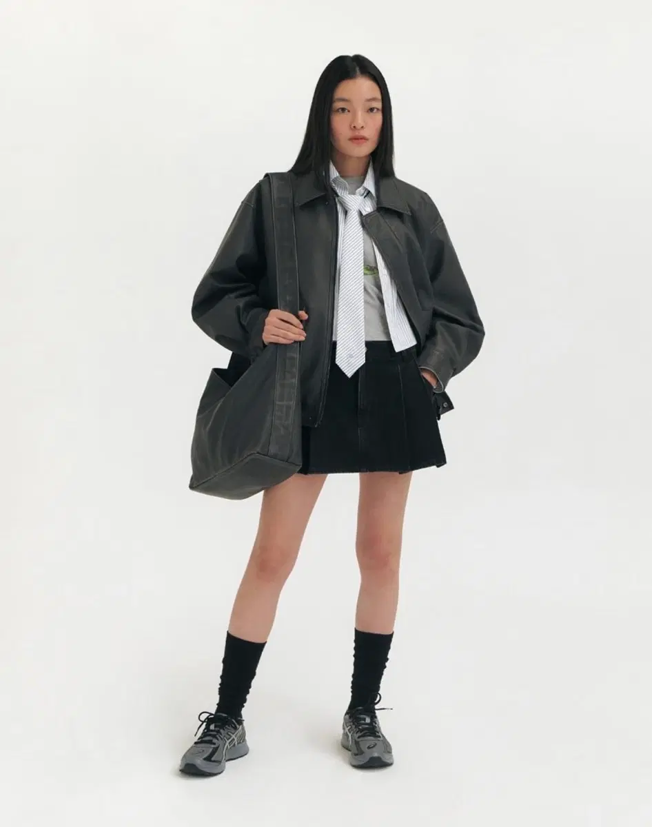 그로브 GROVE LUSSON 레더 점퍼