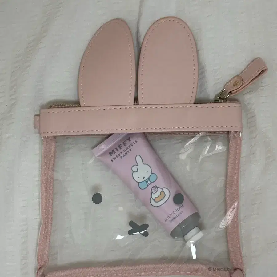 미피 miffy 파우치, 멀티 크림 딸기향 세트