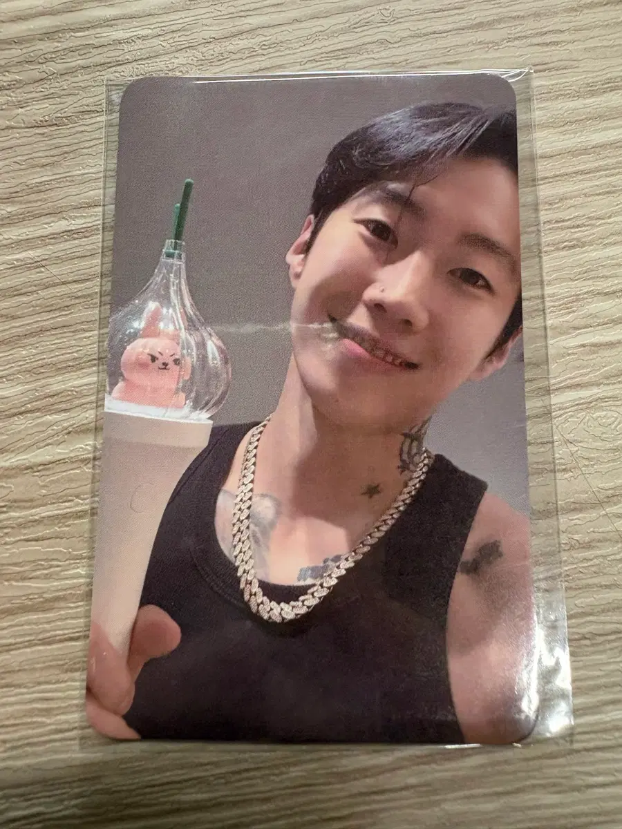 박재범 응원봉 특전 포카