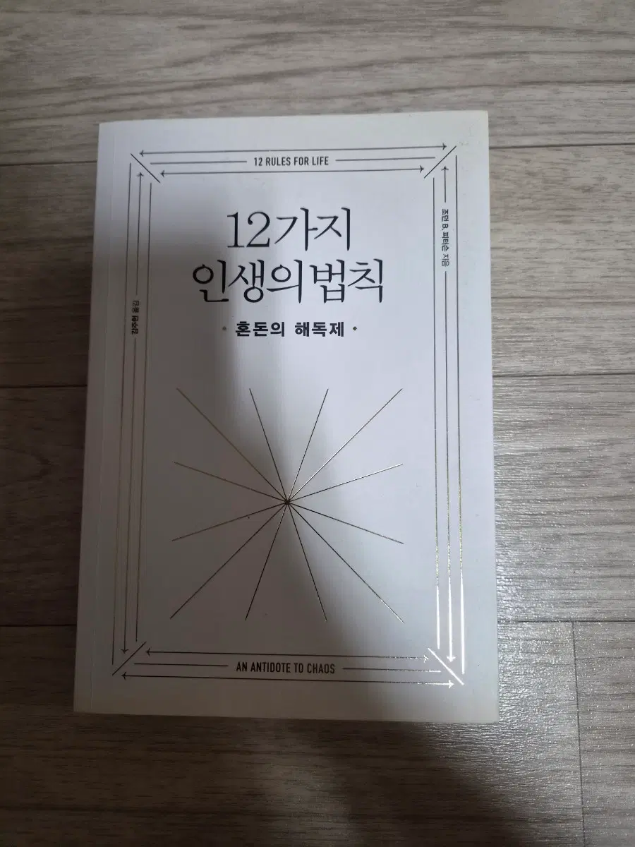 12가지 인생의 법칙 12 Rules for Life