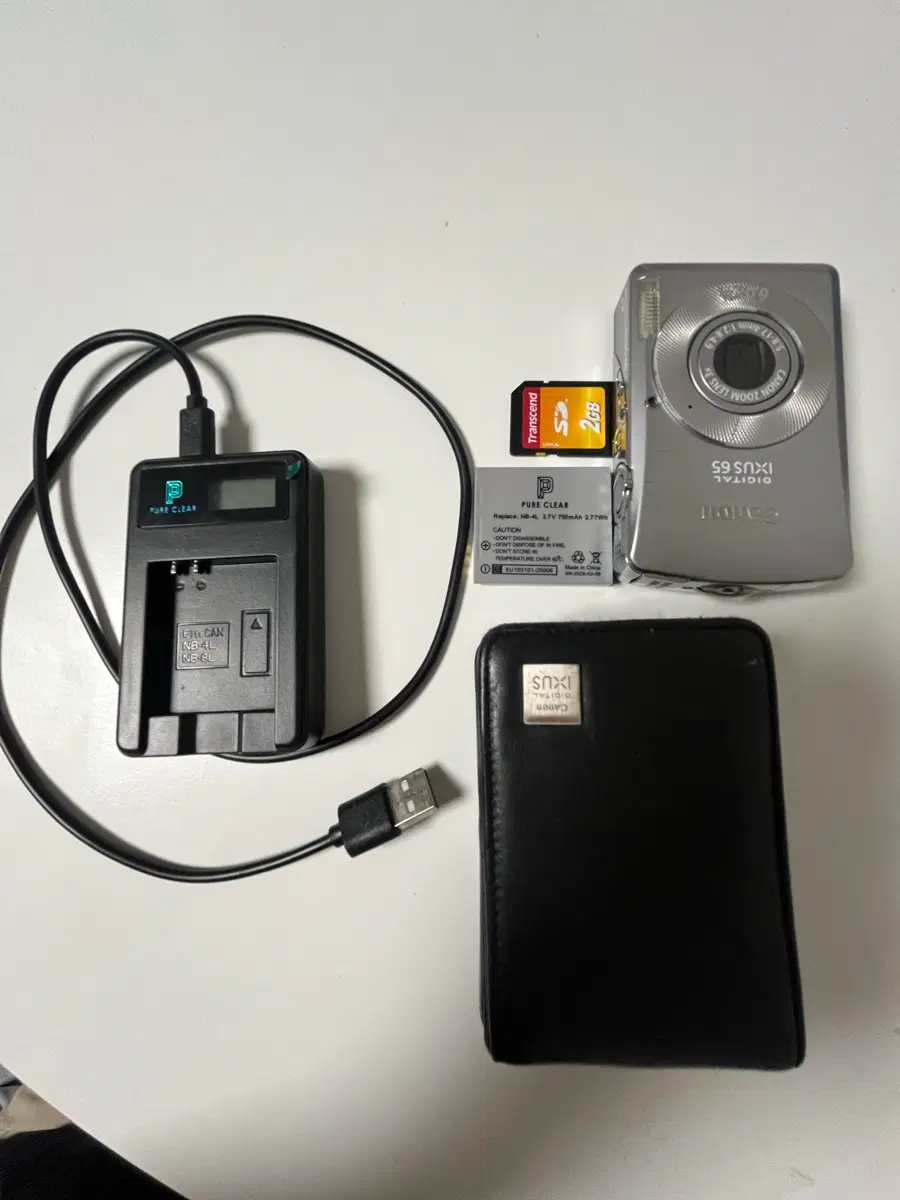 캐논 IXUS 65 디지털 카메라 풀세트