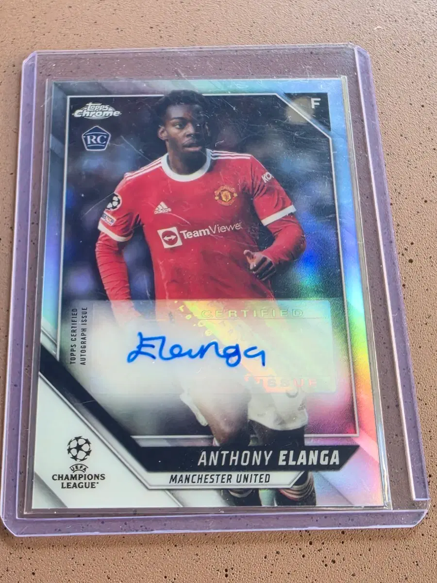 탑스 크롬 ANTHONY ELANGA 루키 오토