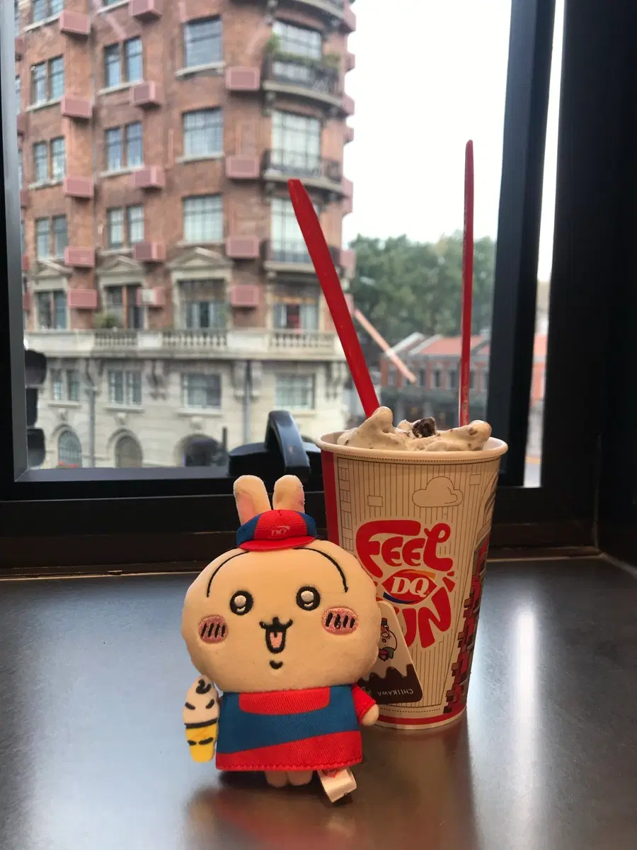 치이카와 DQ 콜라보 우사기 키링