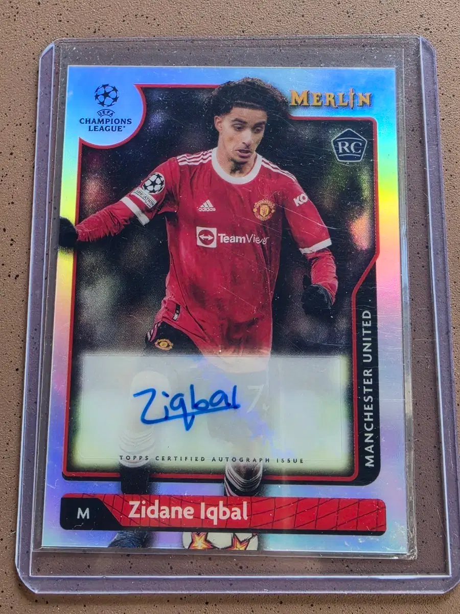 TOPS 멀린 2022 Zidane Iqbal 루키오토 리플