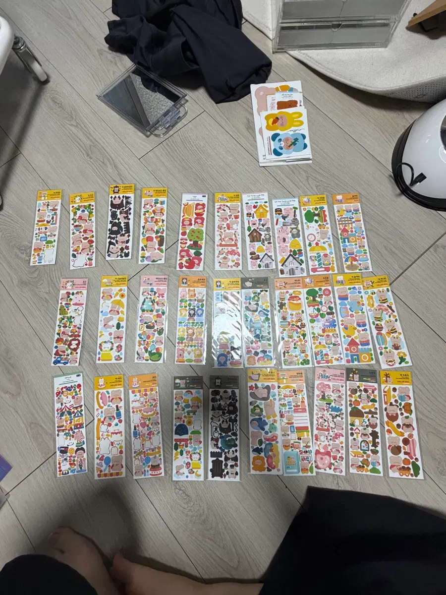 멜리팩토리 씰스티커 74장