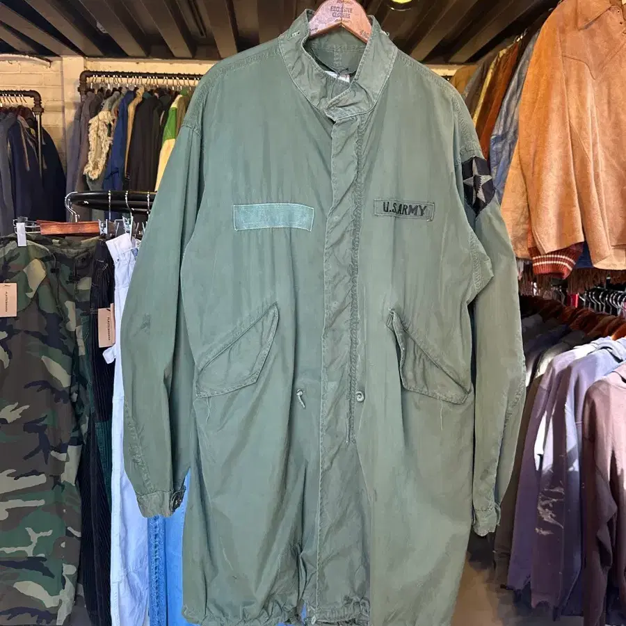 [105]70s Us Army 미군 m65피쉬테일 파카