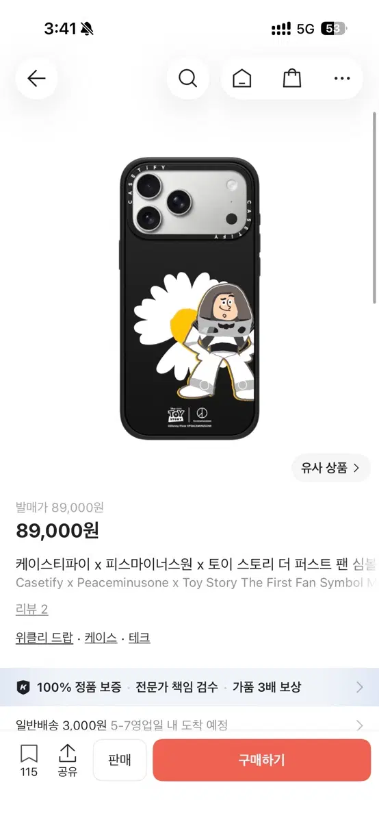 케이스티파이 피스마이너스원 버즈