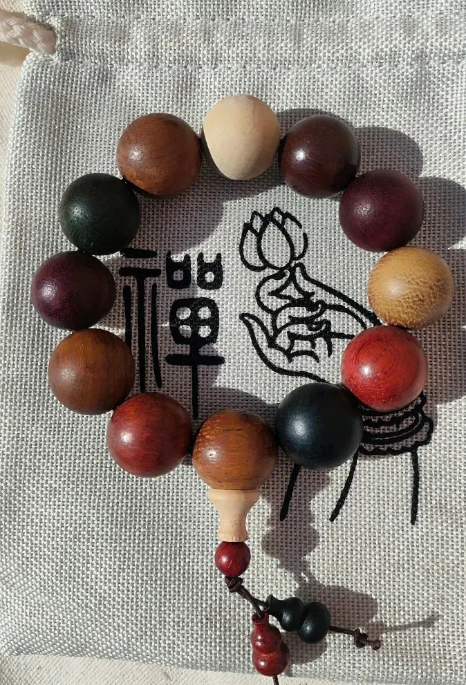 다보주 9가지 향나무 염주 20mm
