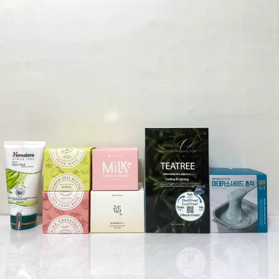 ₩3,900~ 조선미녀 린제이 메디힐 모델링팩 히말라야 스킨푸드 레몬딜 버터 핑크자몽 푸드마스크 워시오프팩