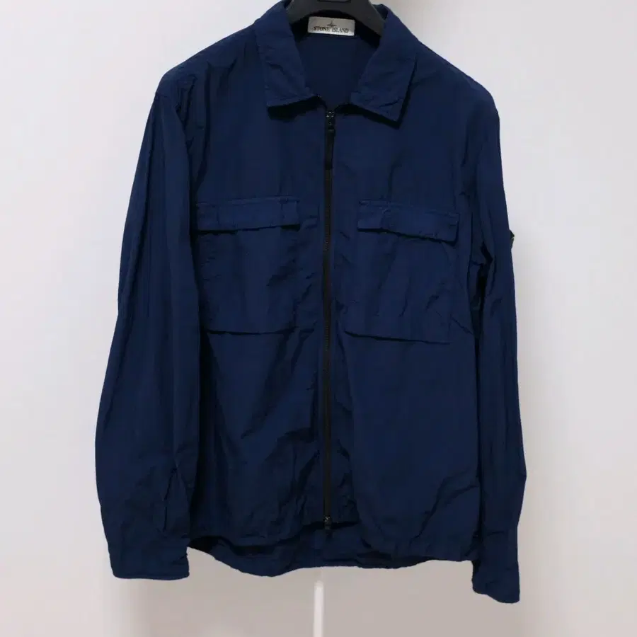 스톤아일랜드 20SS 나슬란 오버셔츠 마린블루 XL